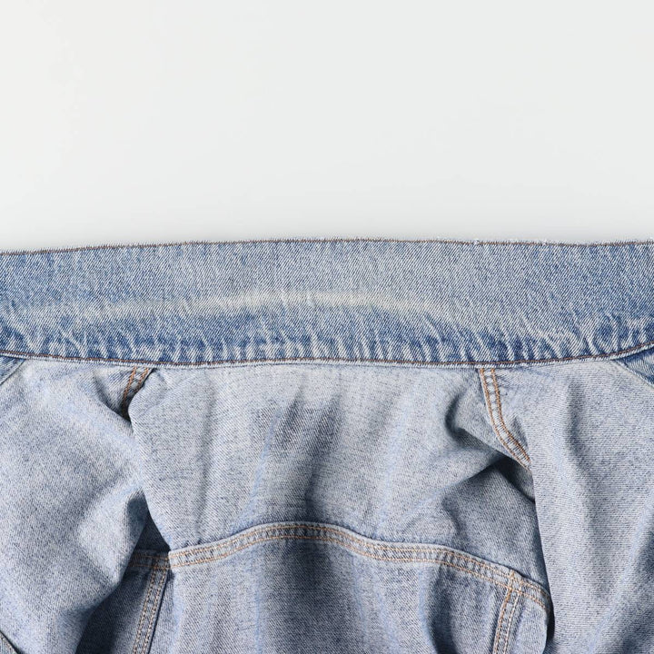 90'S Levi's 70507-4890 denim jacket, denim jacket, made in the USA, men's size L, vintage cotton blue type Vintage Second Hand