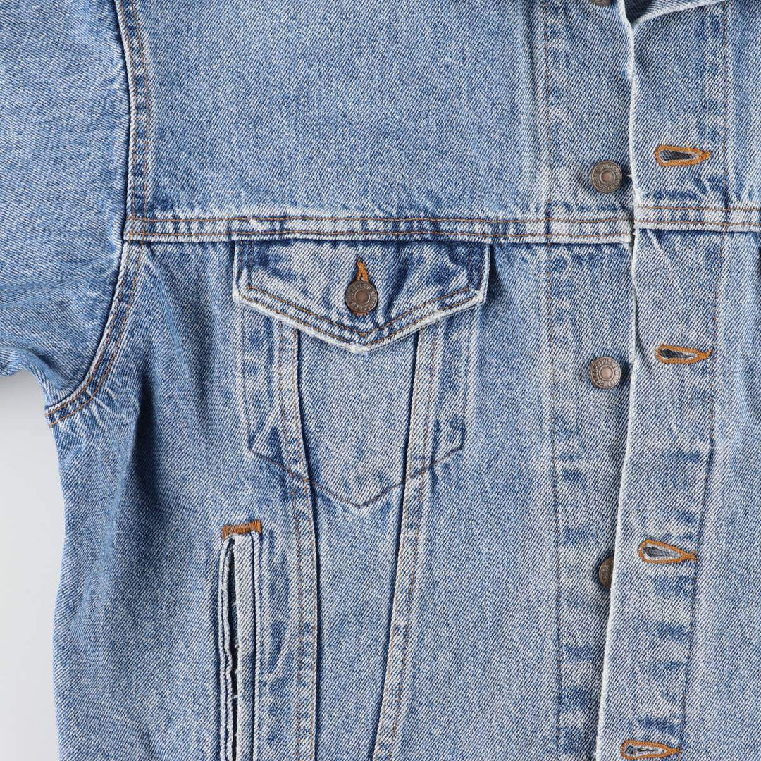 90'S Levi's 70507-4890 denim jacket, denim jacket, made in the USA, men's size L, vintage cotton blue type Vintage Second Hand
