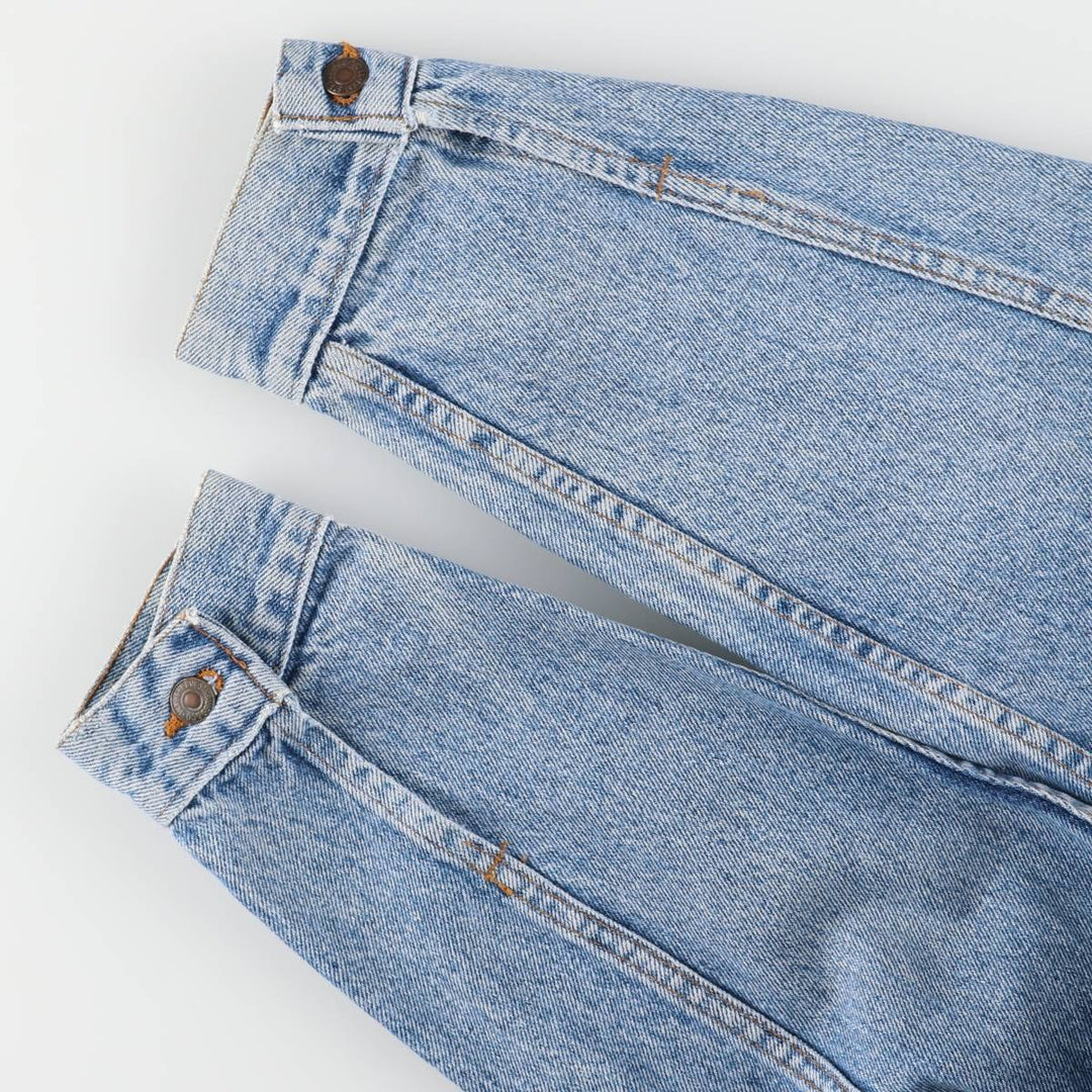 90'S Levi's 70507-4890 denim jacket, denim jacket, made in the USA, men's size L, vintage cotton blue type Vintage Second Hand