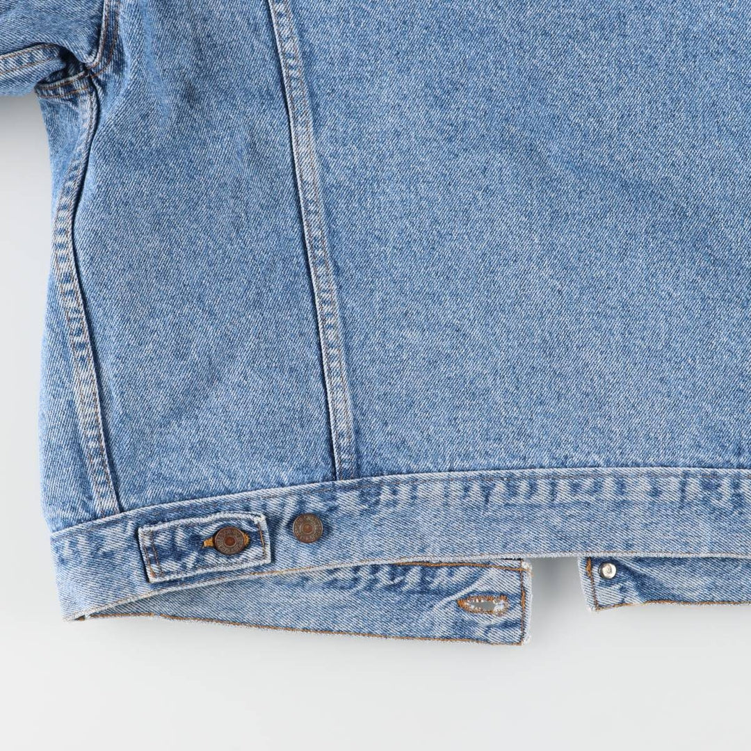 90'S Levi's 70507-4890 denim jacket, denim jacket, made in the USA, men's size L, vintage cotton blue type Vintage Second Hand