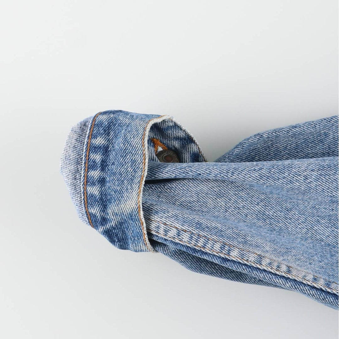 90'S Levi's 70507-4890 denim jacket, denim jacket, made in the USA, men's size L, vintage cotton blue type Vintage Second Hand