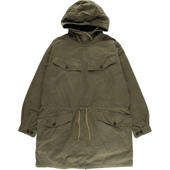 Vintage French Army Alpine Smock Military Smock Parka, Size 32 (Men's XL) unclear Khaki type Vintage Second Hand