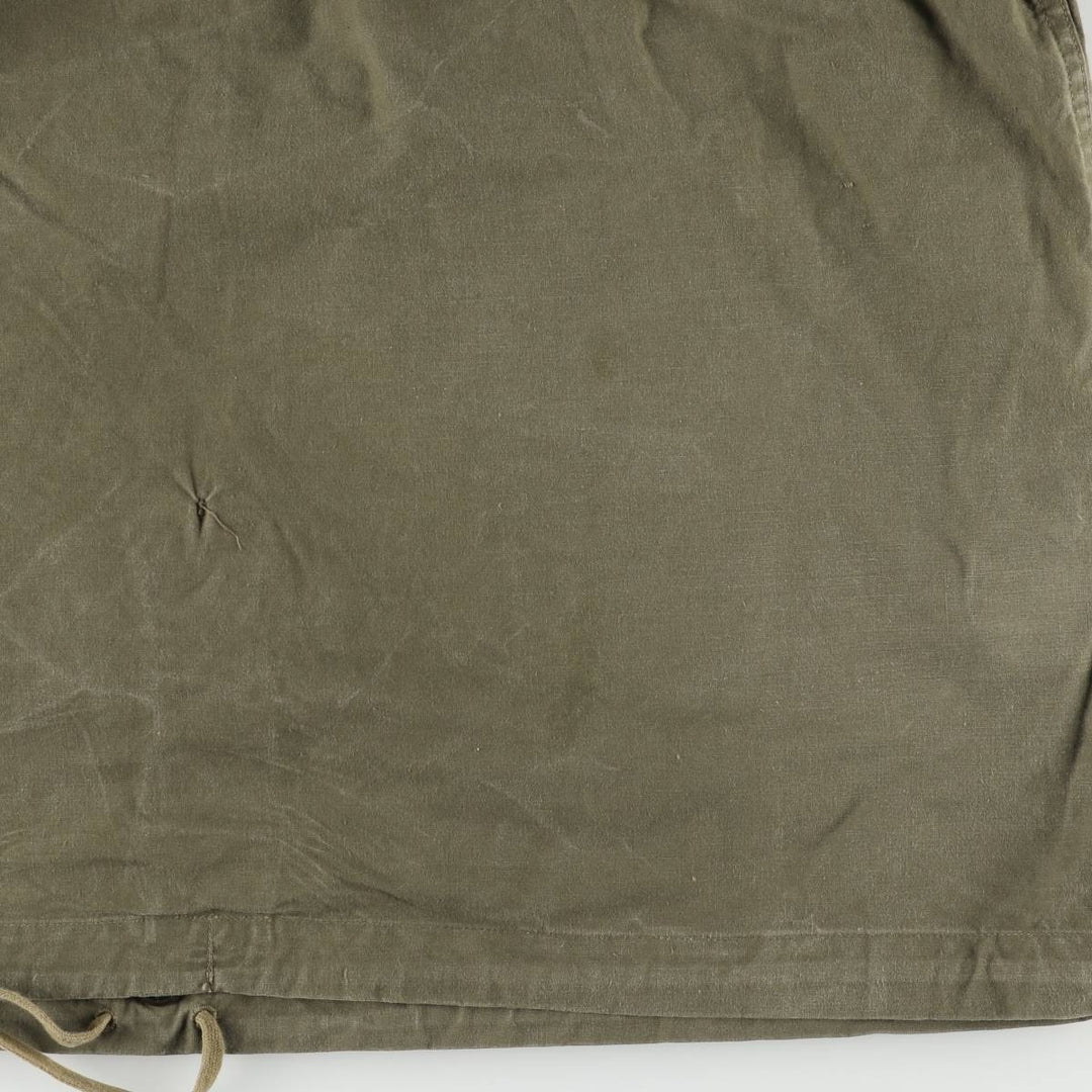 Vintage French Army Alpine Smock Military Smock Parka, Size 32 (Men's XL) unclear Khaki type Vintage Second Hand