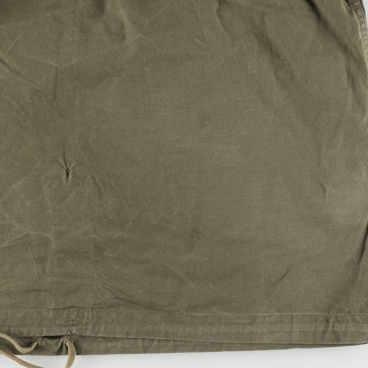 Vintage French Army Alpine Smock Military Smock Parka, Size 32 (Men's XL) unclear Khaki type Vintage Second Hand