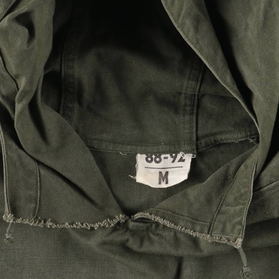 Vintage French Army Alpine Smock Military Smock Parka, Size M (1988-1992), Men's XL unclear Khaki type Vintage Second Hand