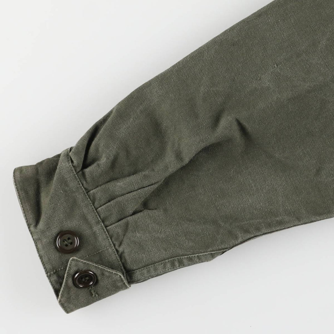 Vintage French Army Alpine Smock Military Smock Parka, Size M (1988-1992), Men's XL unclear Khaki type Vintage Second Hand