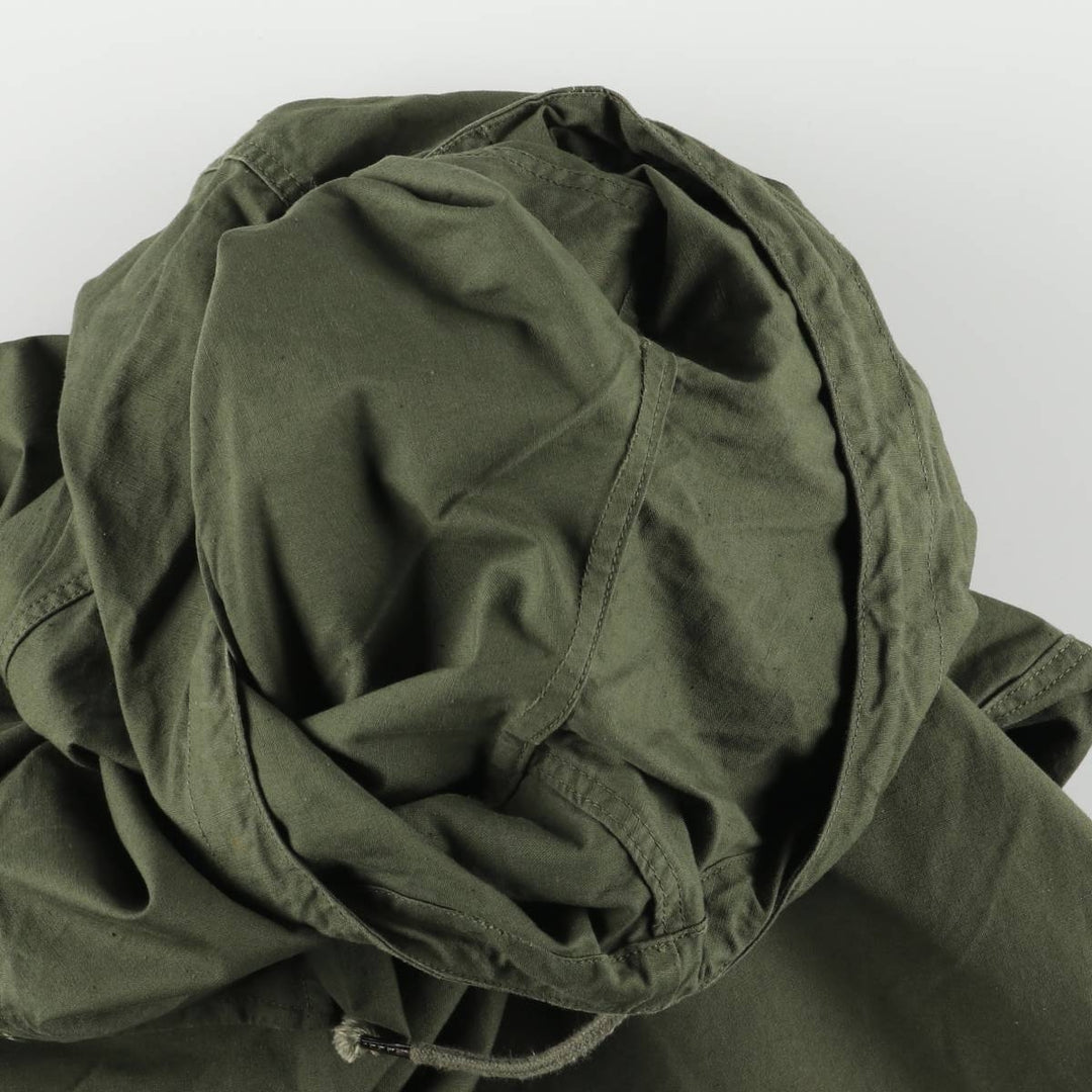 Vintage French Army Alpine Smock Military Smock Parka, Men's Size L unclear Khaki type Vintage Second Hand