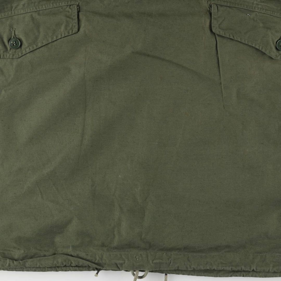 Vintage French Army Alpine Smock Military Smock Parka, Men's Size L unclear Khaki type Vintage Second Hand