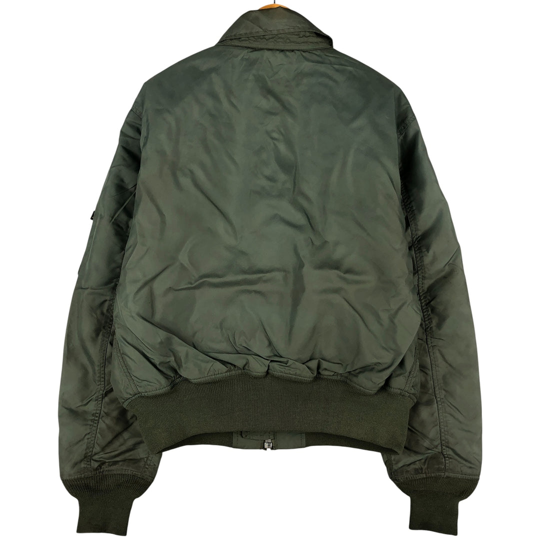 Civilian Alpha CWU-45 Nylon Khaki type Vintage Second Hand