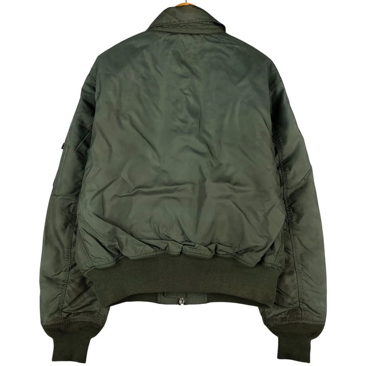 Civilian Alpha CWU-45 Nylon Khaki type Vintage Second Hand