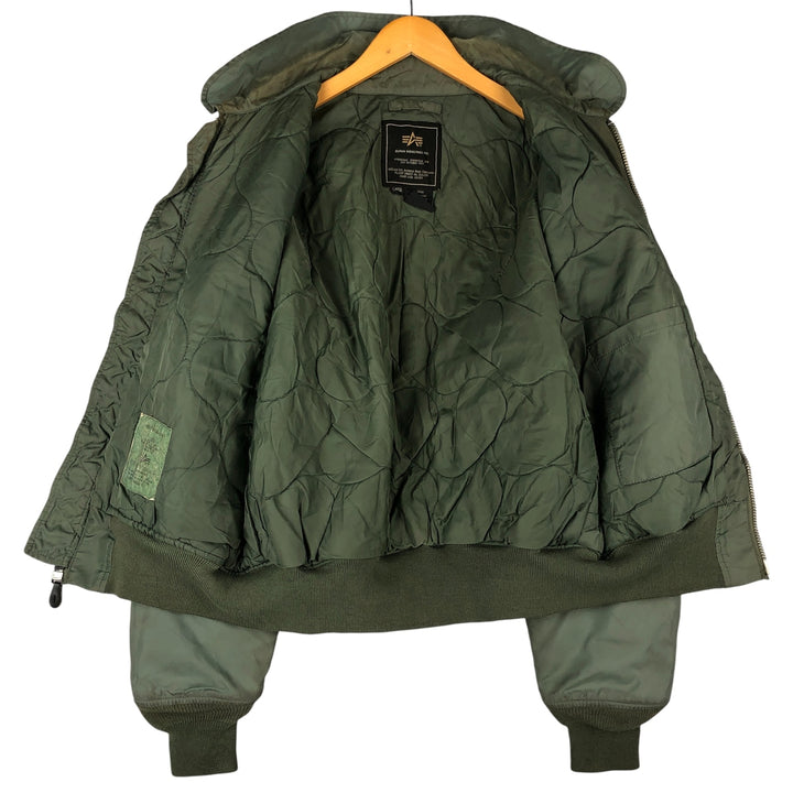 Civilian Alpha CWU-45 Nylon Khaki type Vintage Second Hand