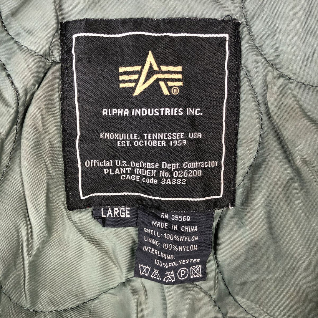 Civilian Alpha CWU-45 Nylon Khaki type Vintage Second Hand