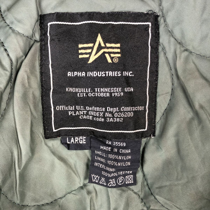 Civilian Alpha CWU-45 Nylon Khaki type Vintage Second Hand