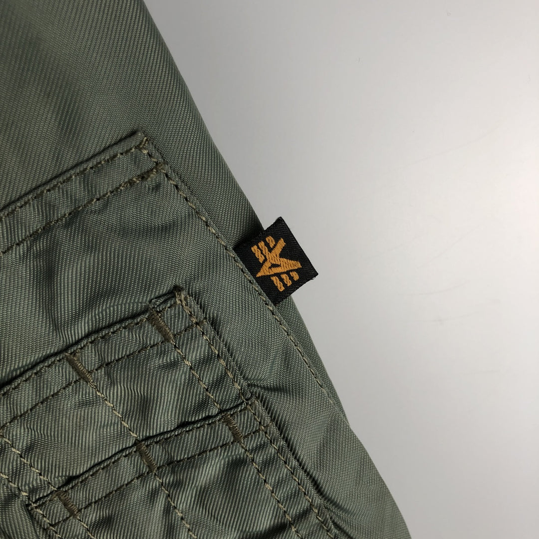 Civilian Alpha CWU-45 Nylon Khaki type Vintage Second Hand