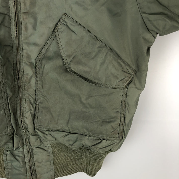 Civilian Alpha CWU-45 Nylon Khaki type Vintage Second Hand