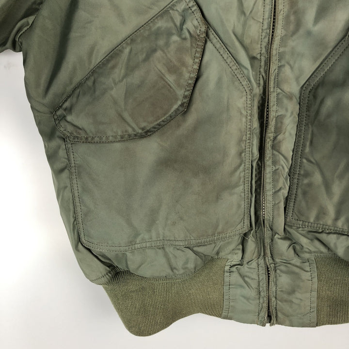 Civilian Alpha CWU-45 Nylon Khaki type Vintage Second Hand