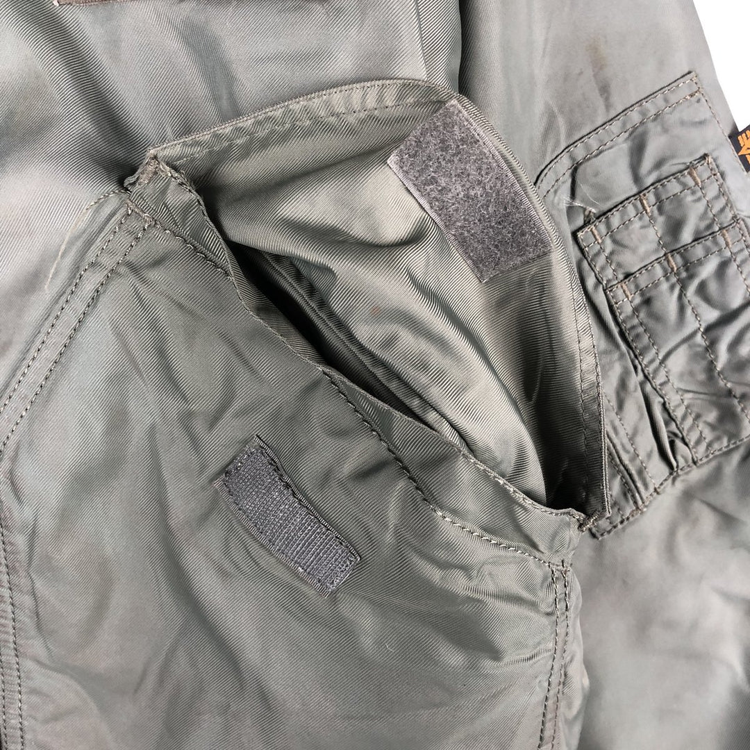 Civilian Alpha CWU-45 Nylon Khaki type Vintage Second Hand