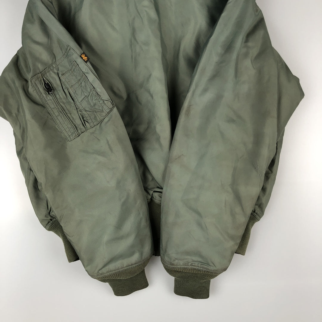 Civilian Alpha CWU-45 Nylon Khaki type Vintage Second Hand