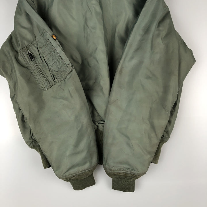 Civilian Alpha CWU-45 Nylon Khaki type Vintage Second Hand