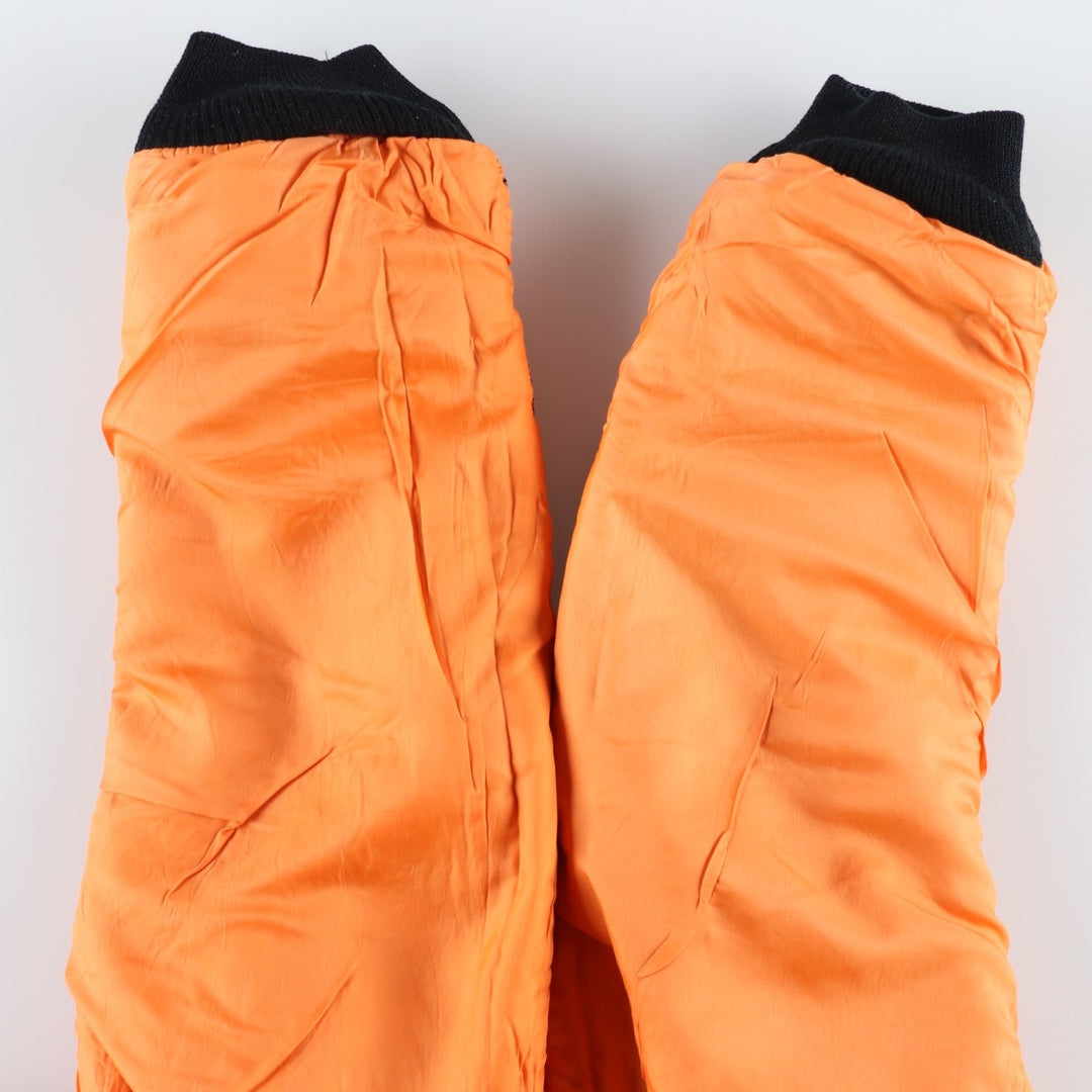 Civilian Avirex MA-1 Pin-Up Girl Padded Military Flight Jacket, Men's Size L Nylon black type Vintage Second Hand