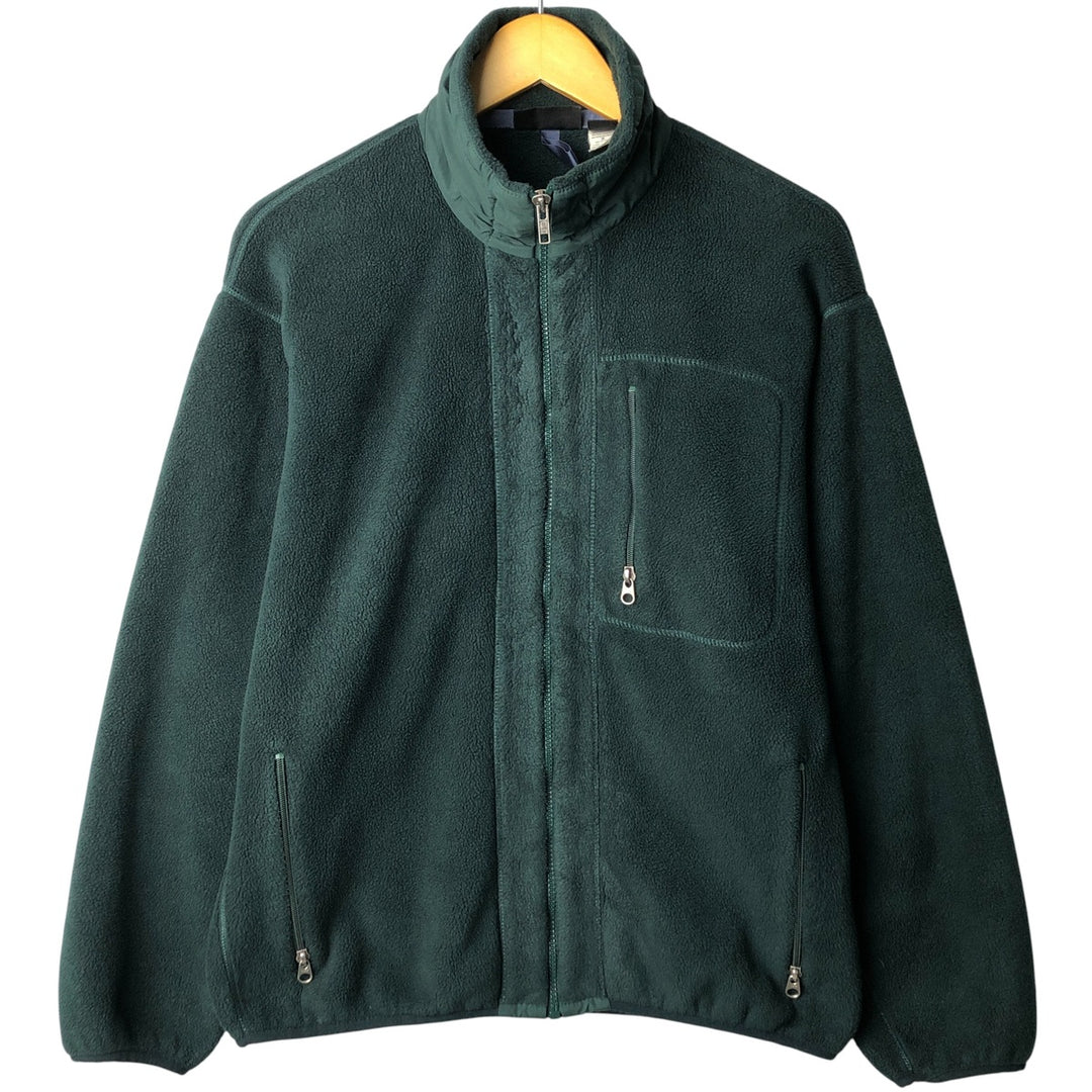 00'S Patagonia SYNCHILLA 25410F4 fleece jacket made in USA, men's size M polyester green type Vintage Second Hand