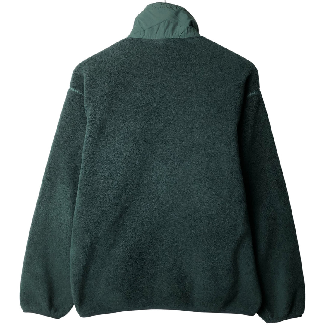 00'S Patagonia SYNCHILLA 25410F4 fleece jacket made in USA, men's size M polyester green type Vintage Second Hand