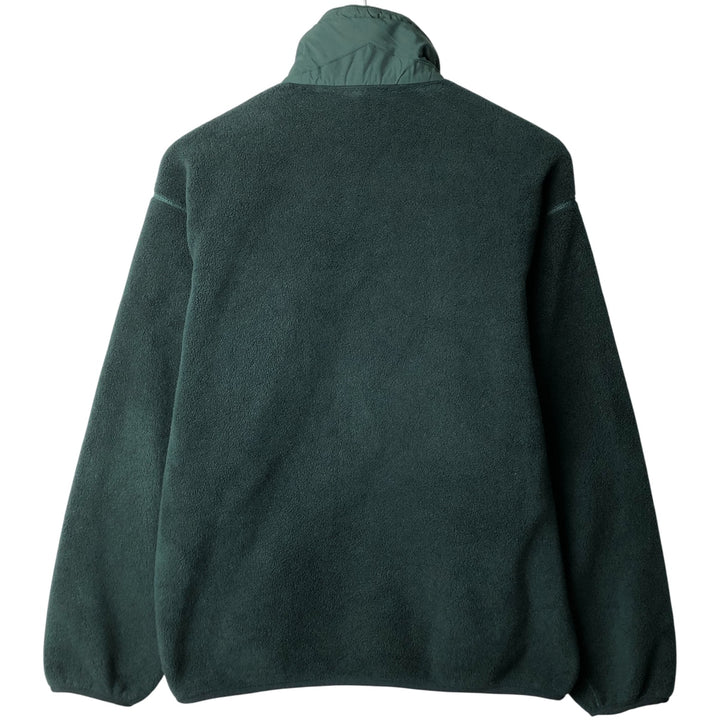 00'S Patagonia SYNCHILLA 25410F4 fleece jacket made in USA, men's size M polyester green type Vintage Second Hand