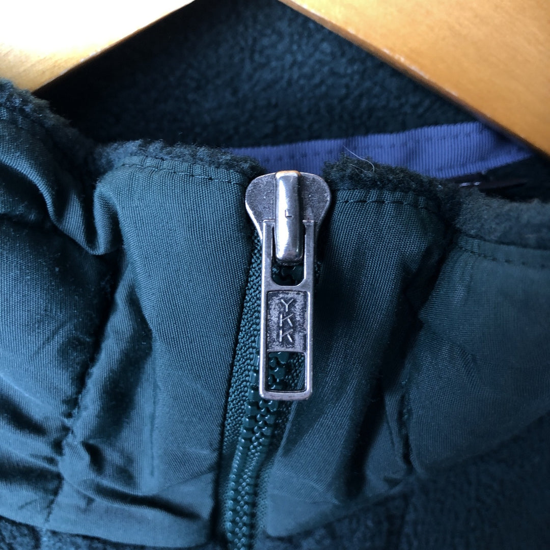 00'S Patagonia SYNCHILLA 25410F4 fleece jacket made in USA, men's size M polyester green type Vintage Second Hand