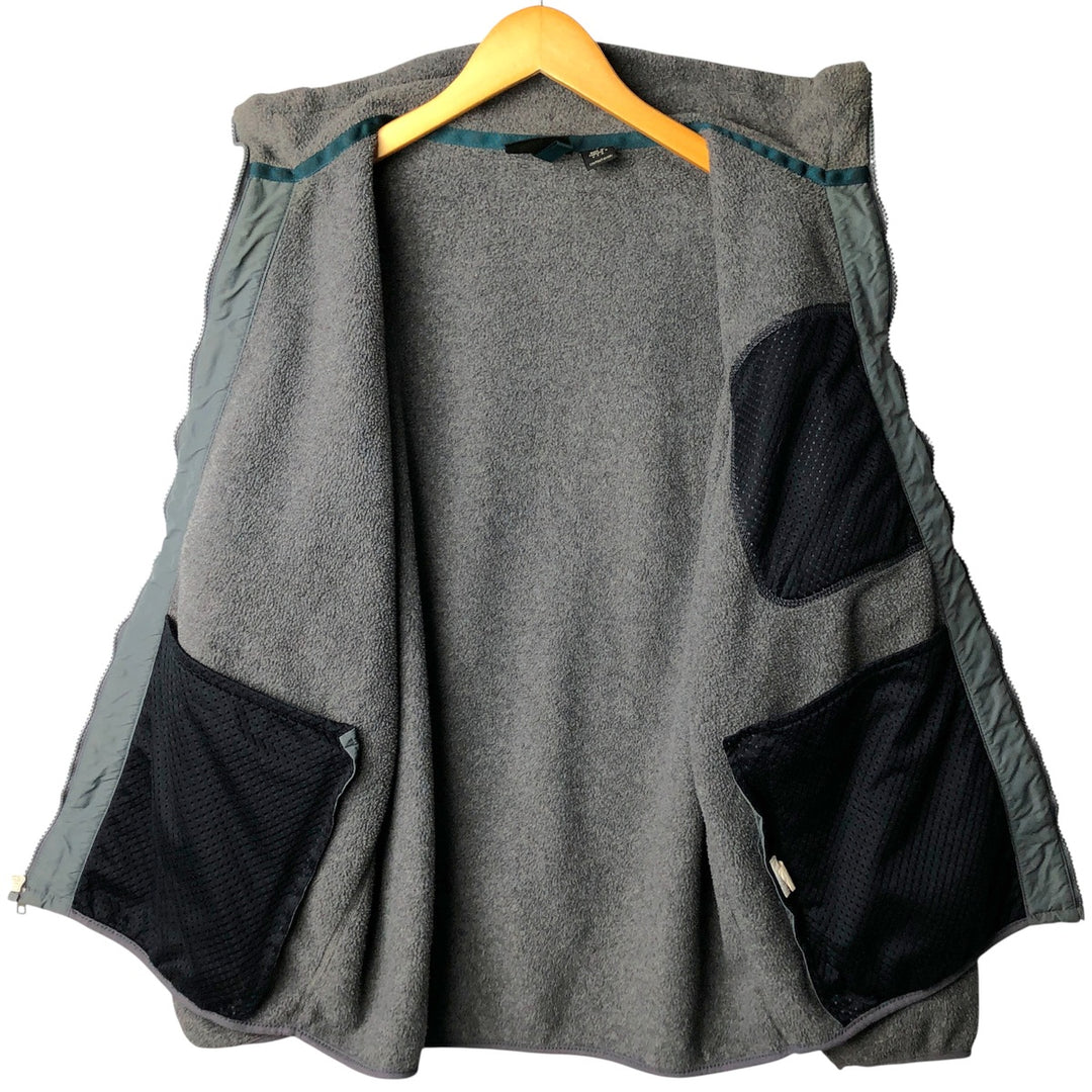 90'S Patagonia Synchilla Fleece Jacket (25410F96), Made in USA, Men's Size L, Vintage polyester gray type Vintage Second Hand