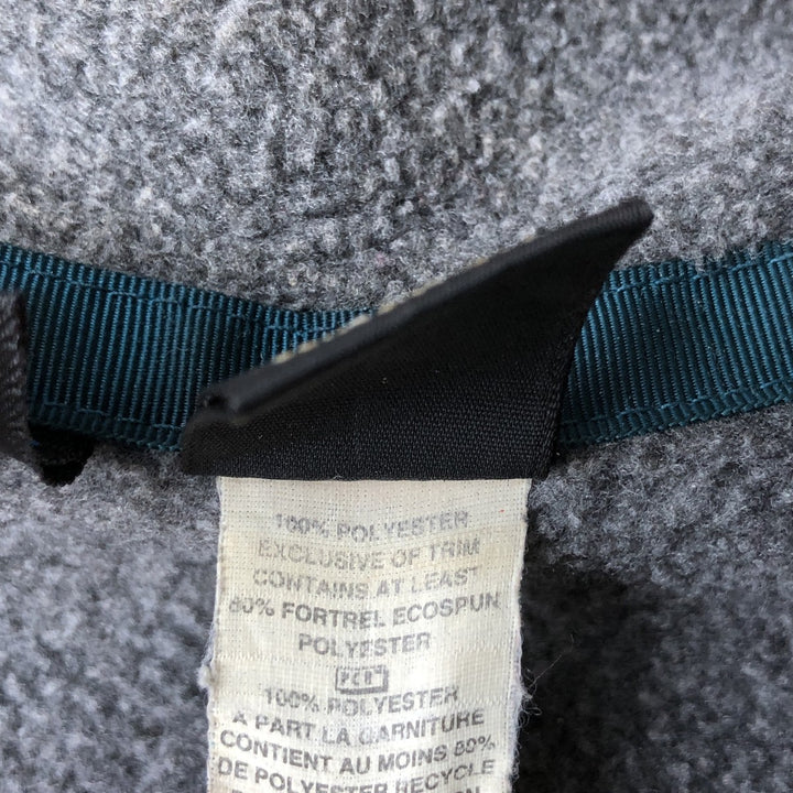 90'S Patagonia Synchilla Fleece Jacket (25410F96), Made in USA, Men's Size L, Vintage polyester gray type Vintage Second Hand