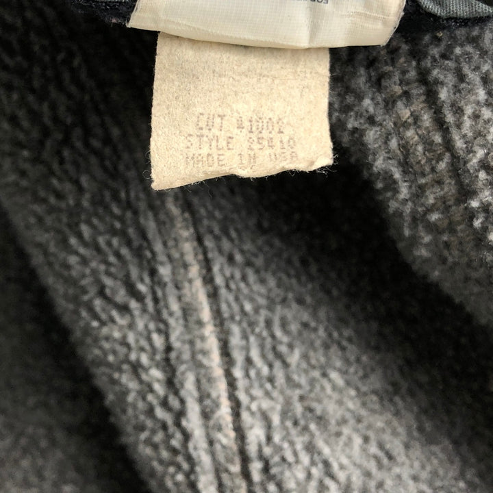 90'S Patagonia Synchilla Fleece Jacket (25410F96), Made in USA, Men's Size L, Vintage polyester gray type Vintage Second Hand