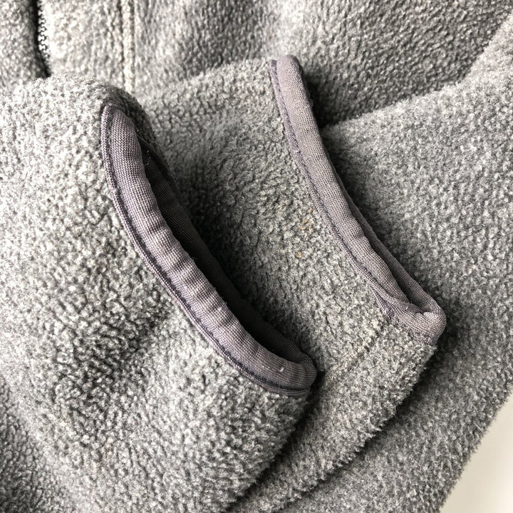 90'S Patagonia Synchilla Fleece Jacket (25410F96), Made in USA, Men's Size L, Vintage polyester gray type Vintage Second Hand