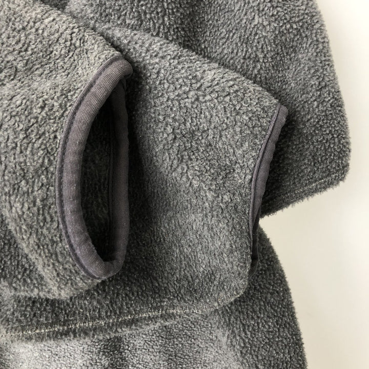 90'S Patagonia Synchilla Fleece Jacket (25410F96), Made in USA, Men's Size L, Vintage polyester gray type Vintage Second Hand