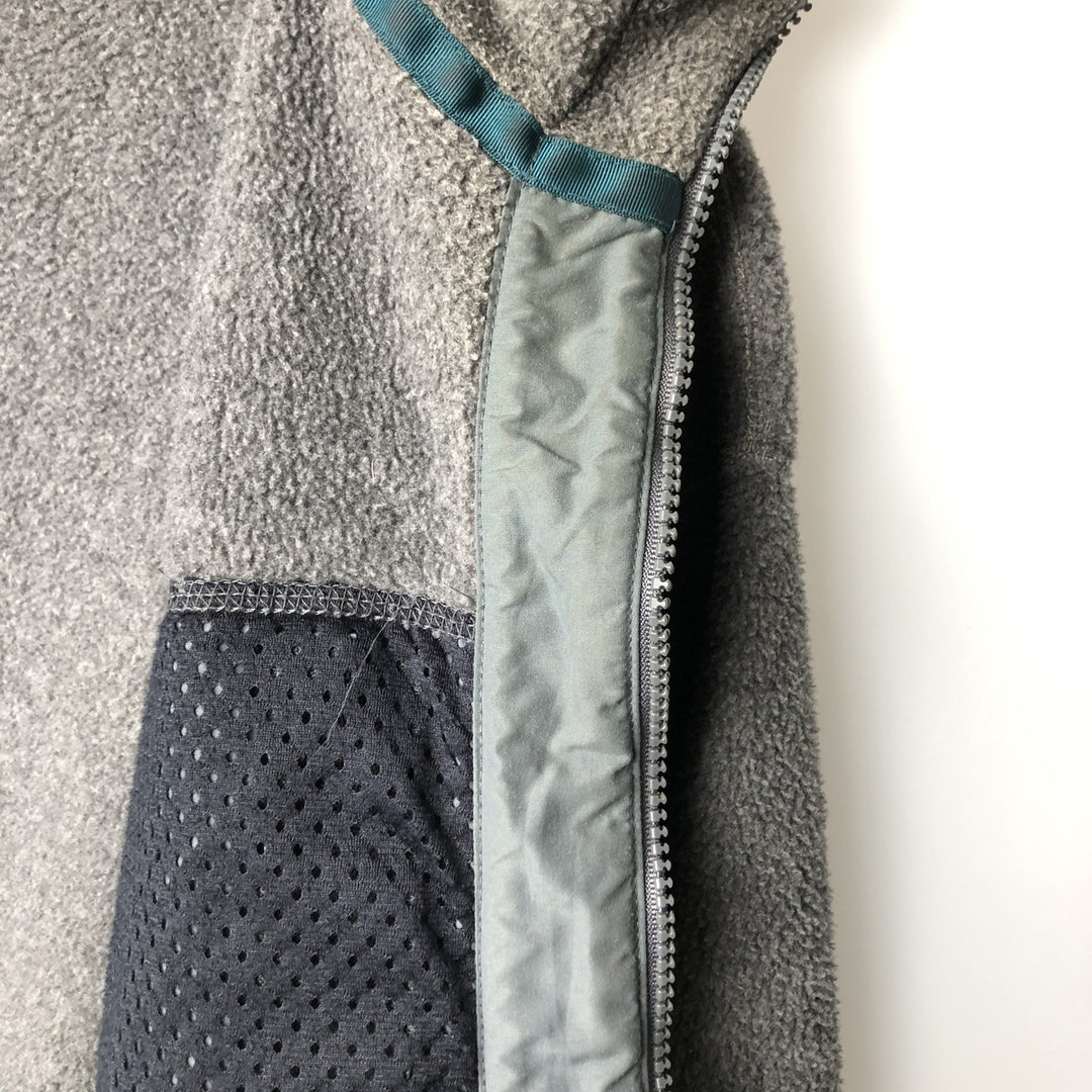 90'S Patagonia Synchilla Fleece Jacket (25410F96), Made in USA, Men's Size L, Vintage polyester gray type Vintage Second Hand
