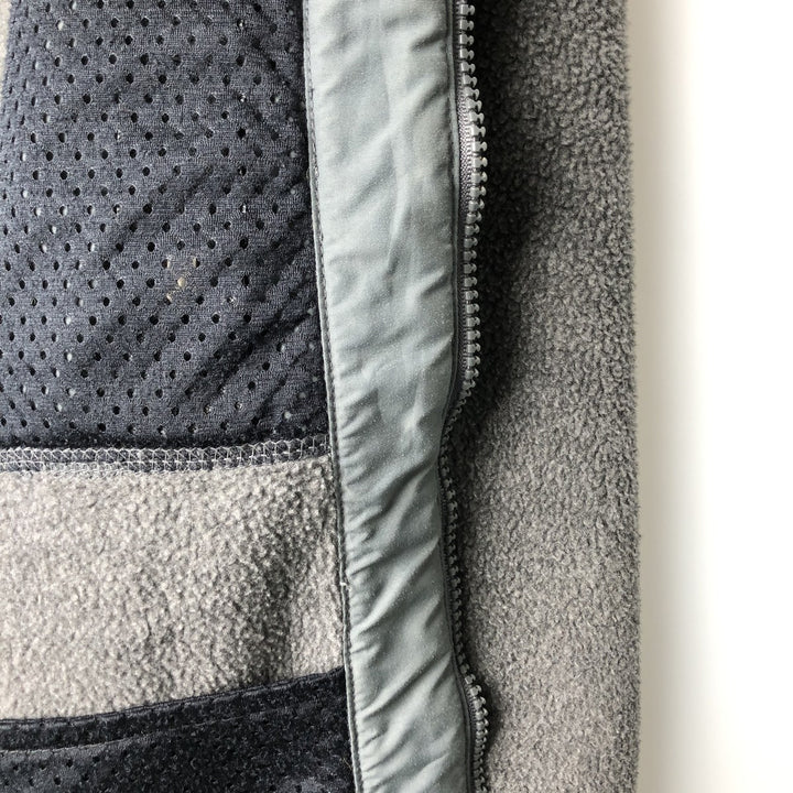 90'S Patagonia Synchilla Fleece Jacket (25410F96), Made in USA, Men's Size L, Vintage polyester gray type Vintage Second Hand