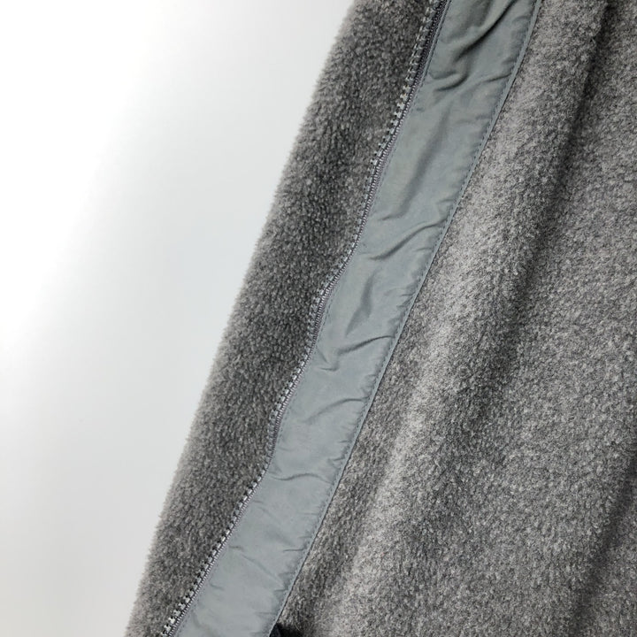 90'S Patagonia Synchilla Fleece Jacket (25410F96), Made in USA, Men's Size L, Vintage polyester gray type Vintage Second Hand