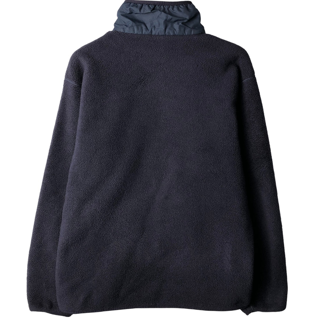 Patagonia fleece jacket, made in the USA, men's size L polyester navy blue type Vintage Second Hand
