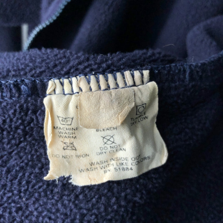 Patagonia fleece jacket, made in the USA, men's size L polyester navy blue type Vintage Second Hand