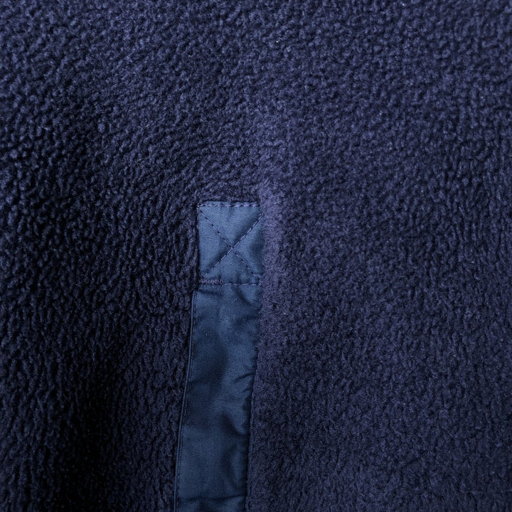 Patagonia fleece jacket, made in the USA, men's size L polyester navy blue type Vintage Second Hand