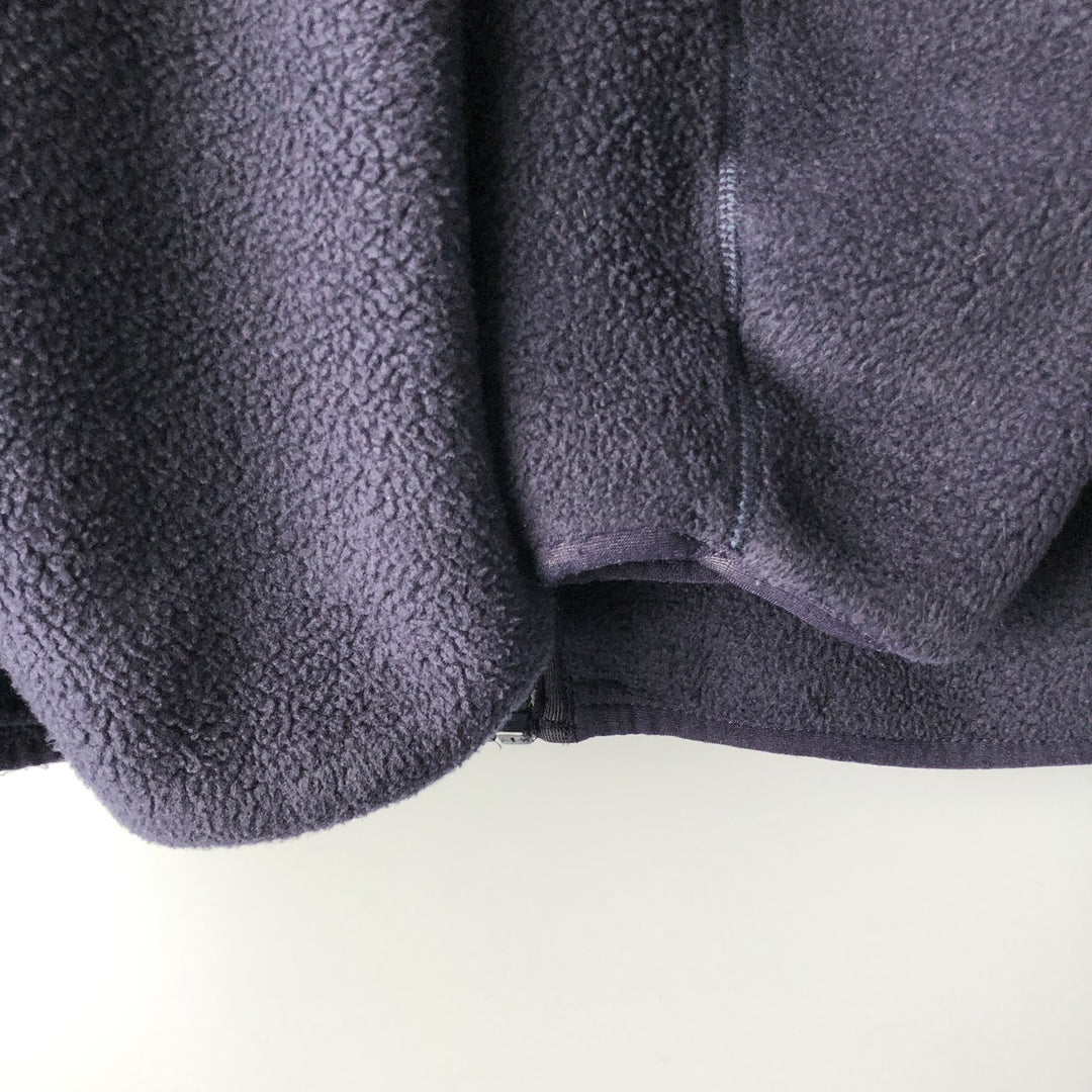 Patagonia fleece jacket, made in the USA, men's size L polyester navy blue type Vintage Second Hand