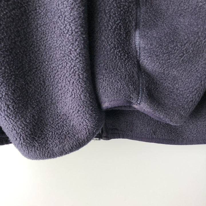 Patagonia fleece jacket, made in the USA, men's size L polyester navy blue type Vintage Second Hand