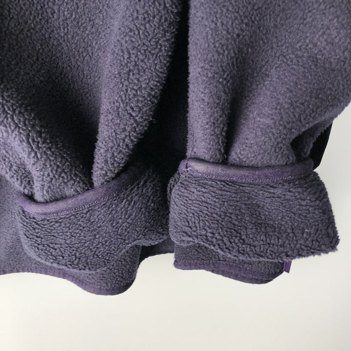 Patagonia fleece jacket, made in the USA, men's size L polyester navy blue type Vintage Second Hand