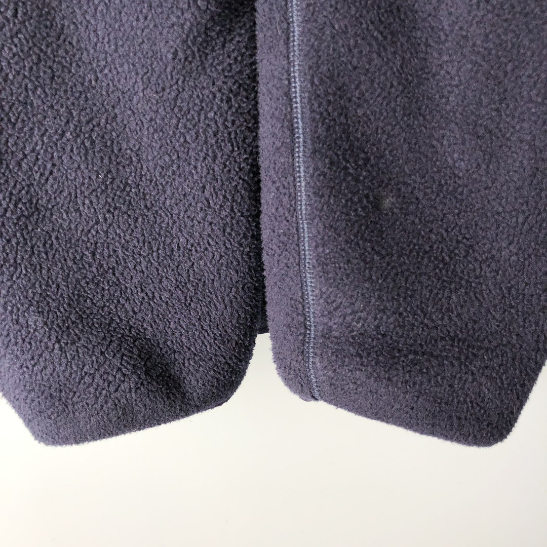 Patagonia fleece jacket, made in the USA, men's size L polyester navy blue type Vintage Second Hand