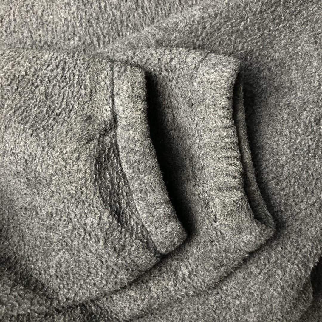 Ralph Lauren POLO by Ralph Lauren Swing Top Fleece Jacket, Men's Size Medium polyester gray type Vintage Second Hand