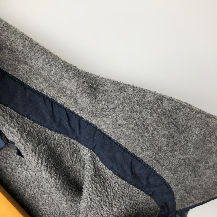 Ralph Lauren POLO by Ralph Lauren Swing Top Fleece Jacket, Men's Size Medium polyester gray type Vintage Second Hand