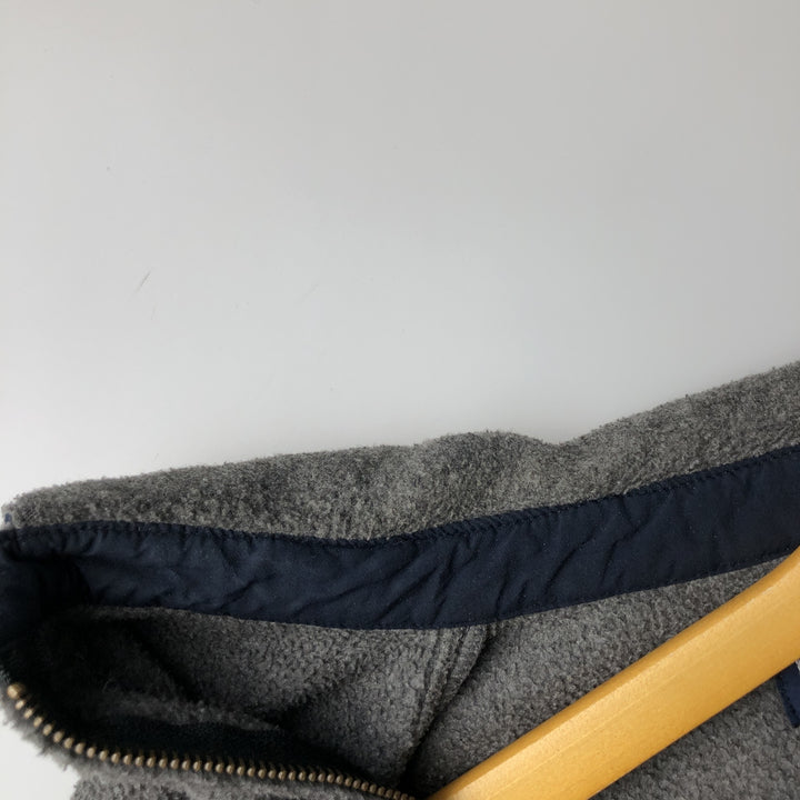 Ralph Lauren POLO by Ralph Lauren Swing Top Fleece Jacket, Men's Size Medium polyester gray type Vintage Second Hand