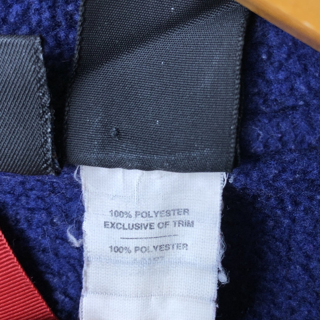 2000'S Patagonia SYNCHILLA Half-Zip Fleece Pullover (25735SP01), Men's Size Small polyester navy blue type Vintage Second Hand