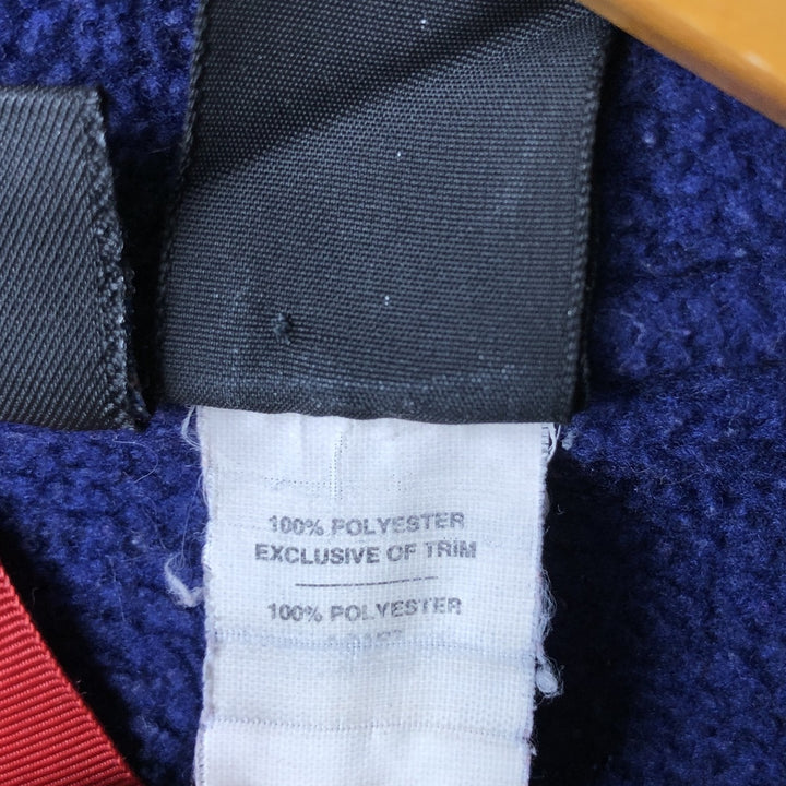 2000'S Patagonia SYNCHILLA Half-Zip Fleece Pullover (25735SP01), Men's Size Small polyester navy blue type Vintage Second Hand