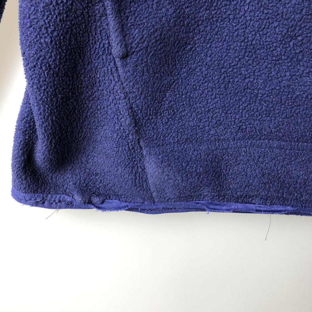 2000'S Patagonia SYNCHILLA Half-Zip Fleece Pullover (25735SP01), Men's Size Small polyester navy blue type Vintage Second Hand
