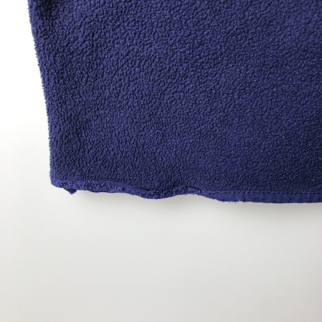 2000'S Patagonia SYNCHILLA Half-Zip Fleece Pullover (25735SP01), Men's Size Small polyester navy blue type Vintage Second Hand